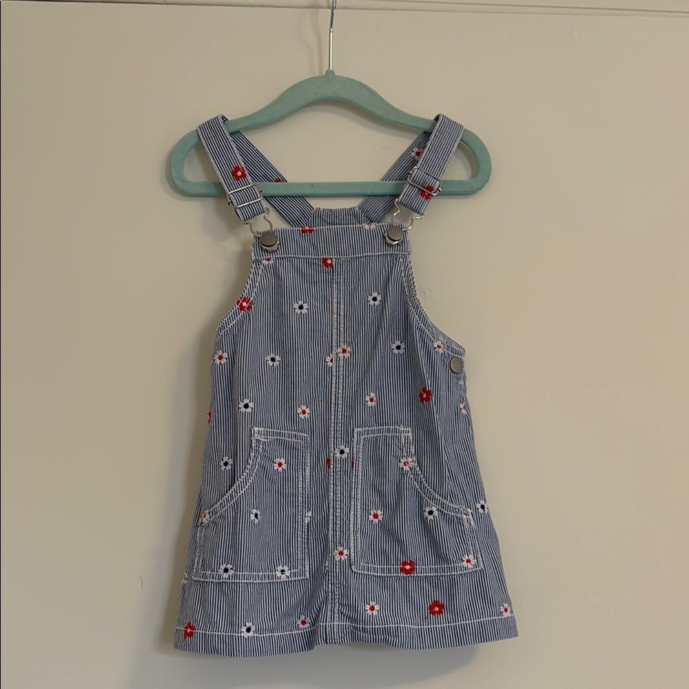 Mayoral Blue Striped Jumper with Floral Print